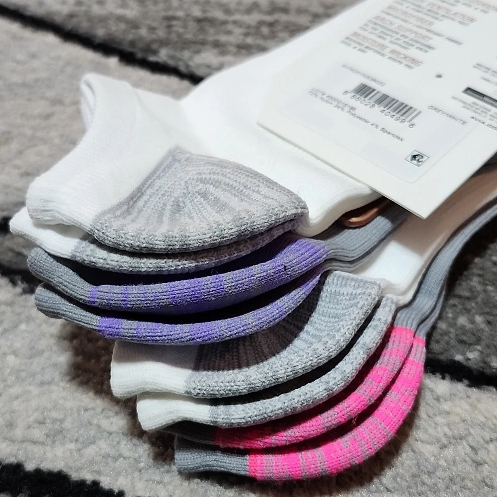 NO-SHOW ANKLE- ATHLETIC LOW-CUT- CUSHIONED SLIPPER SOCKS BUNDLE PRICE FIRM